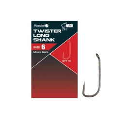 Nash Pinpoint Twister Long Shank Hooks